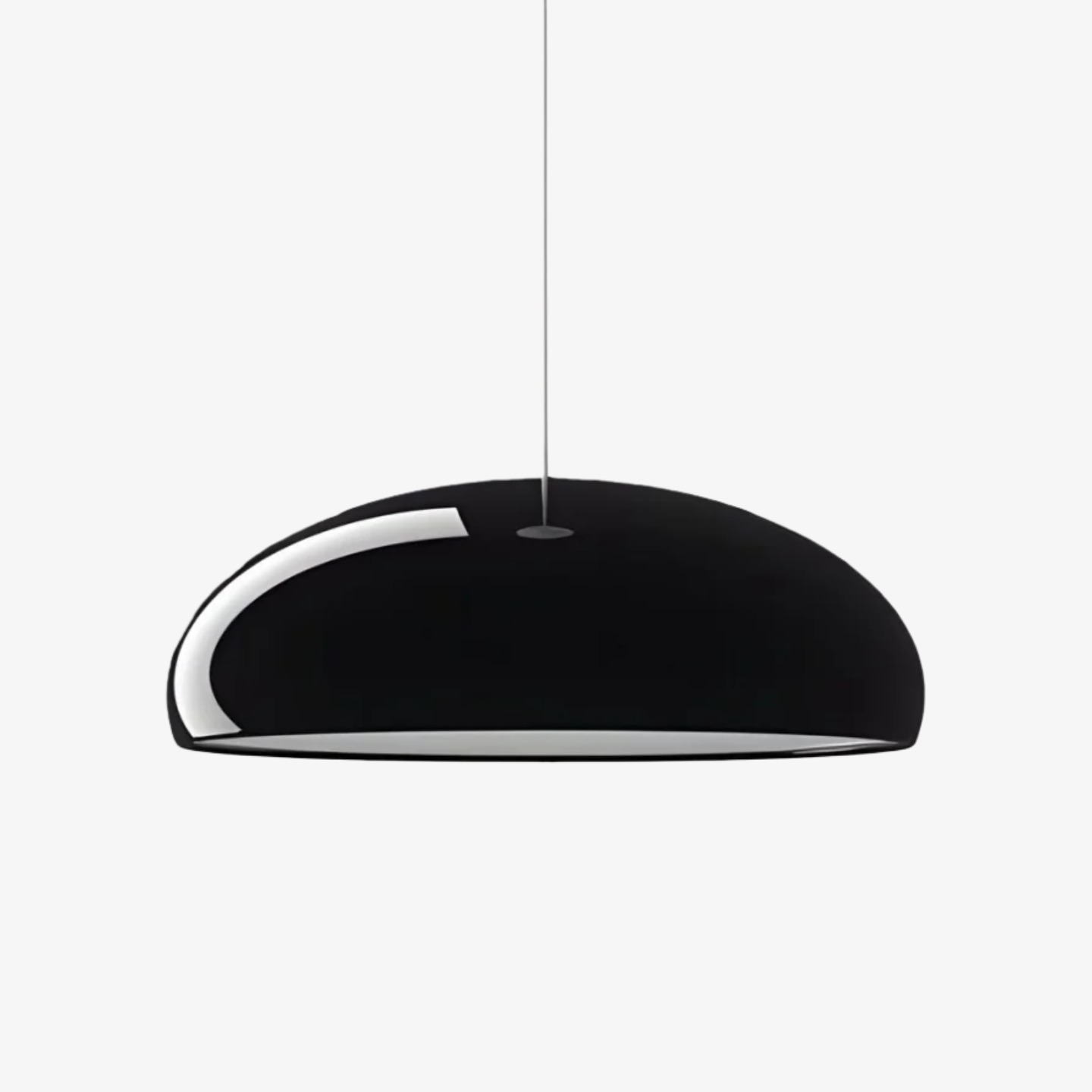 Zwarte Haelen bowl pendant