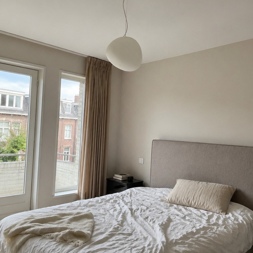 Fotorecensie van Stonea hanglamp in slaapkamer