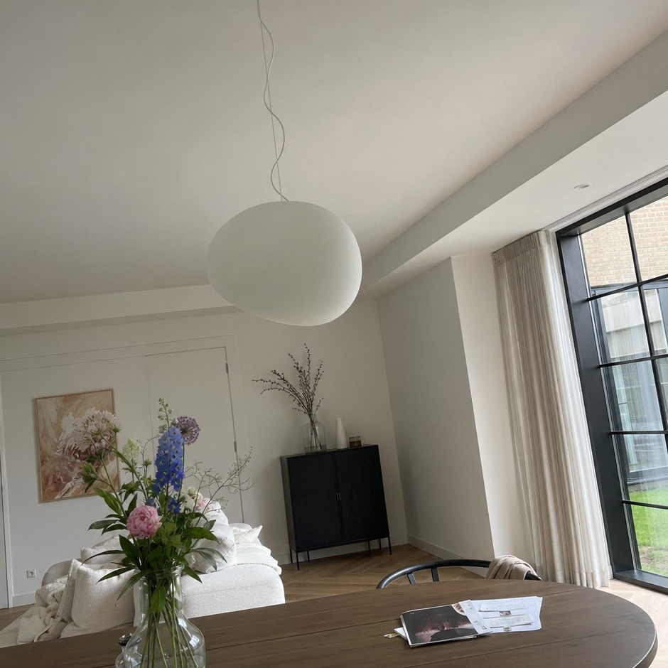 Fotorecensie van Stonea hanglamp in woonkamer