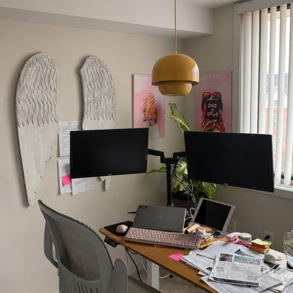 Fotorecensie met bronzen Clinco hanglamp