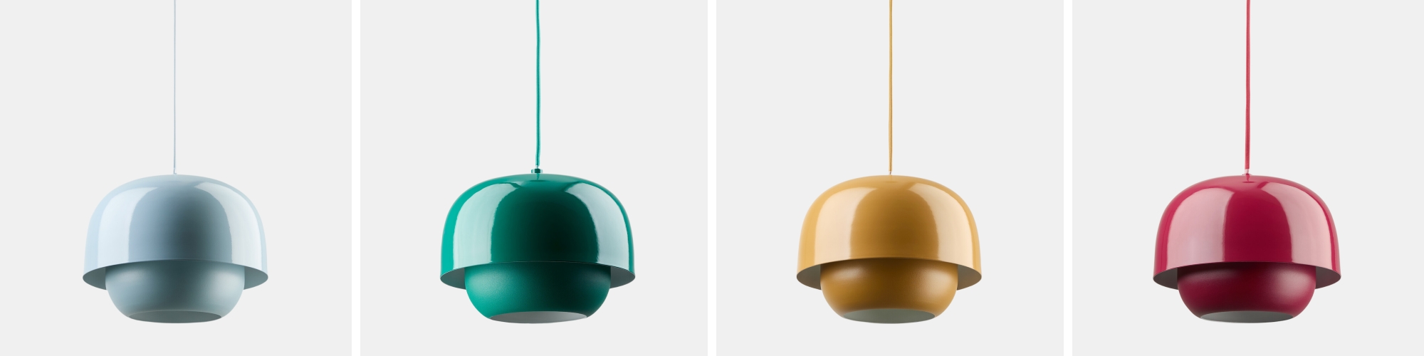 Clinco hanglamp in verschillende kleuren