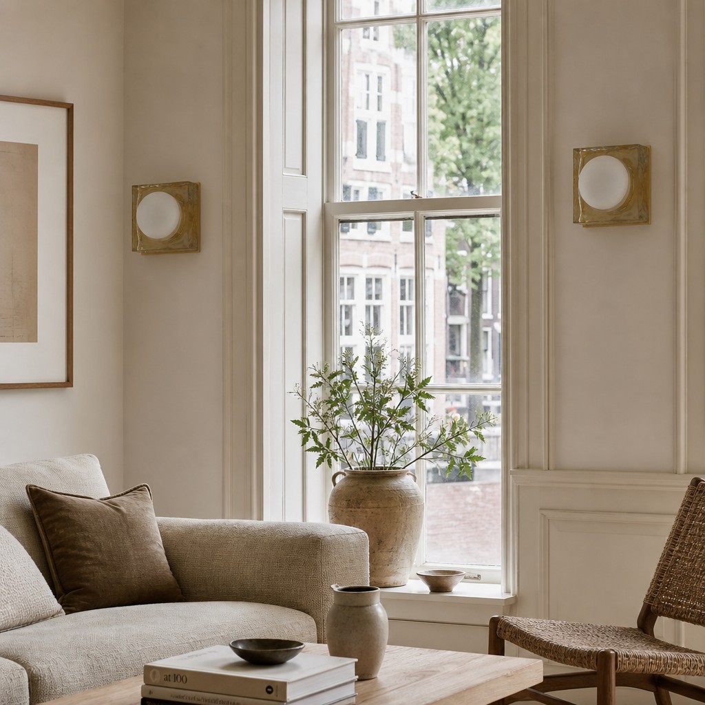 Vellaro wandlamp in een woonkamer