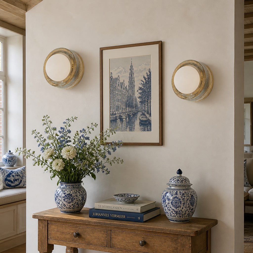 Vellaro wandlamp in een interieur