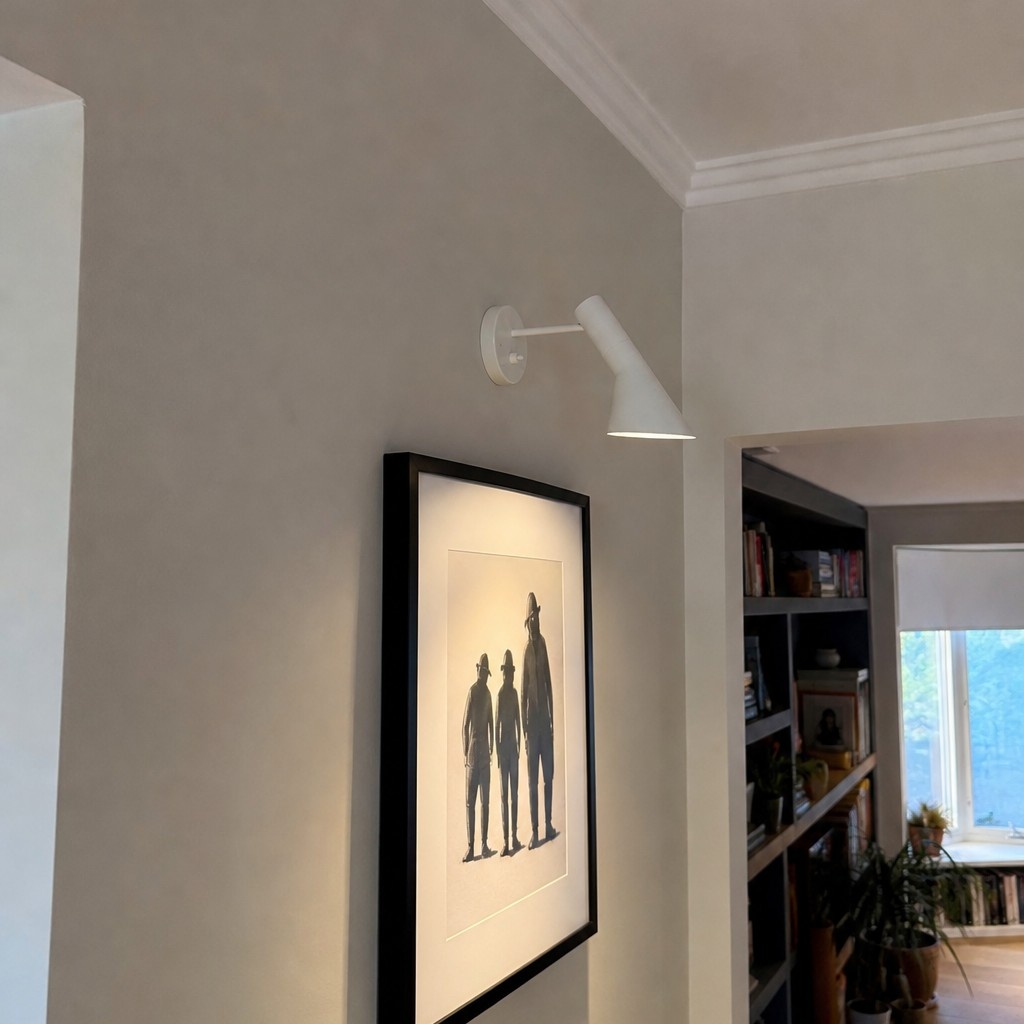 Fotorecensie van witte Alojorin wandlamp