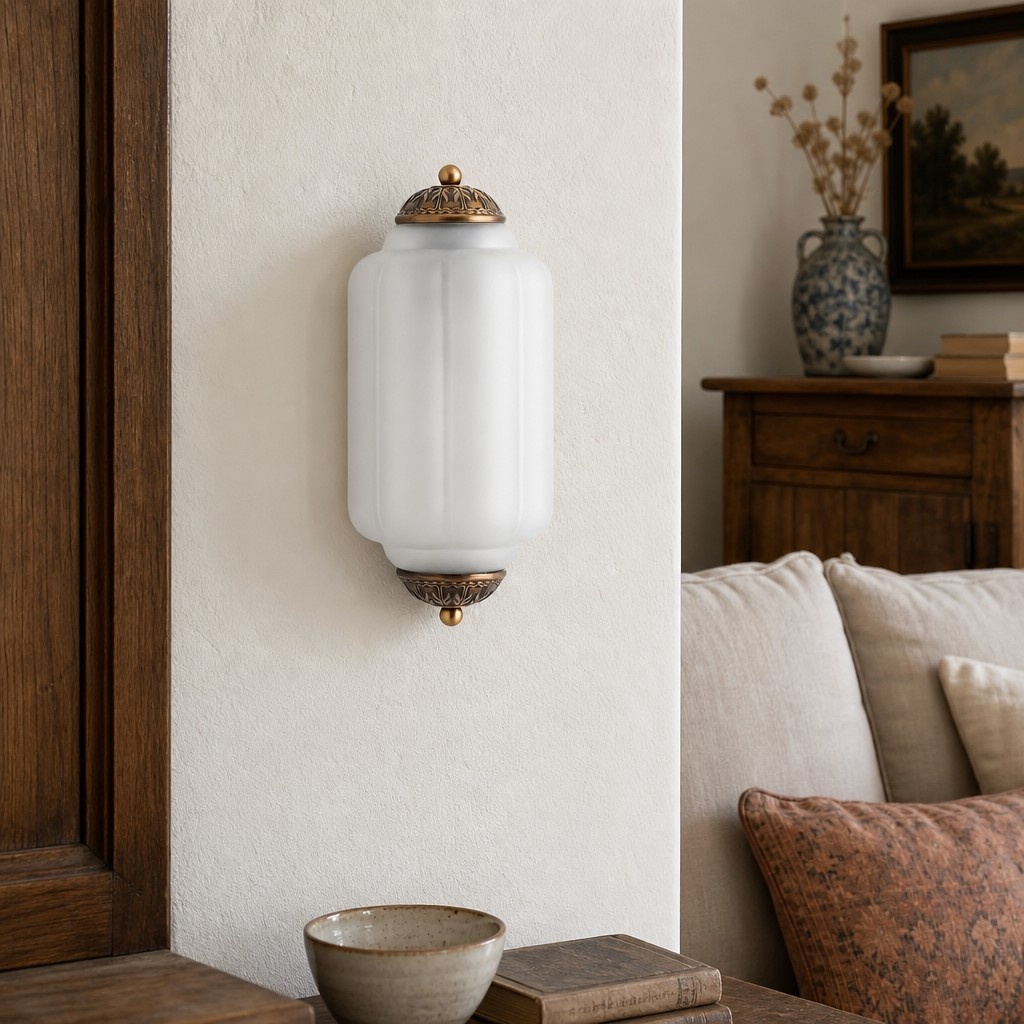 Eloise witte wandlamp