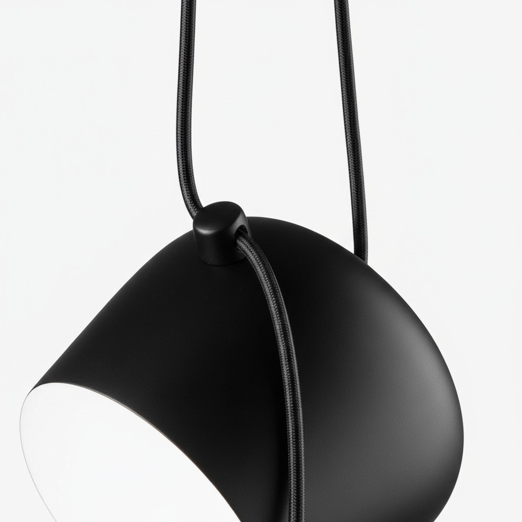 Detail van de hanglamp