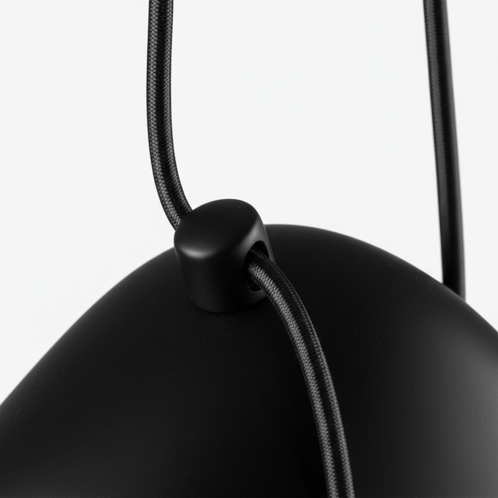 Detail van de hanglamp