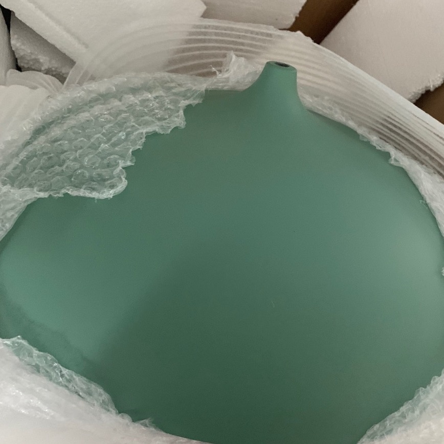 Fotorecensie groene lampenkap in verpakking