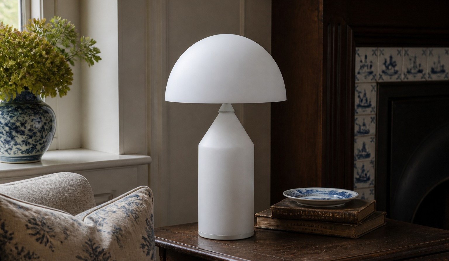Mushroom metal table lamp video