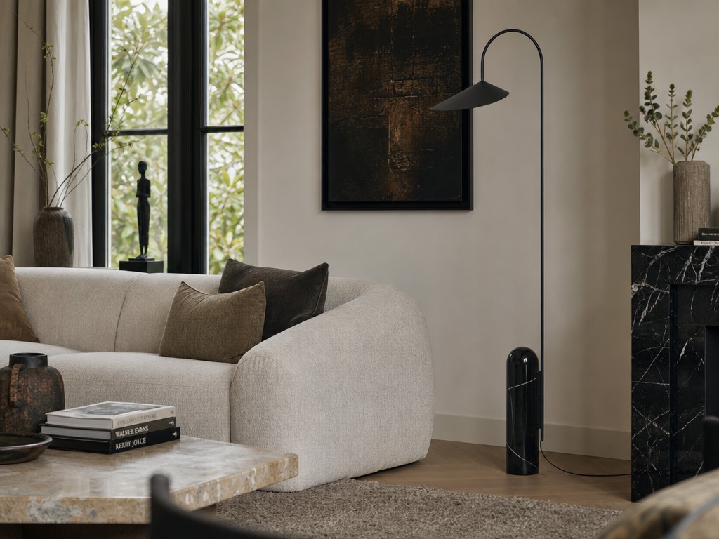 Nulavo vloerlamp in woonkamer voordat u koopt