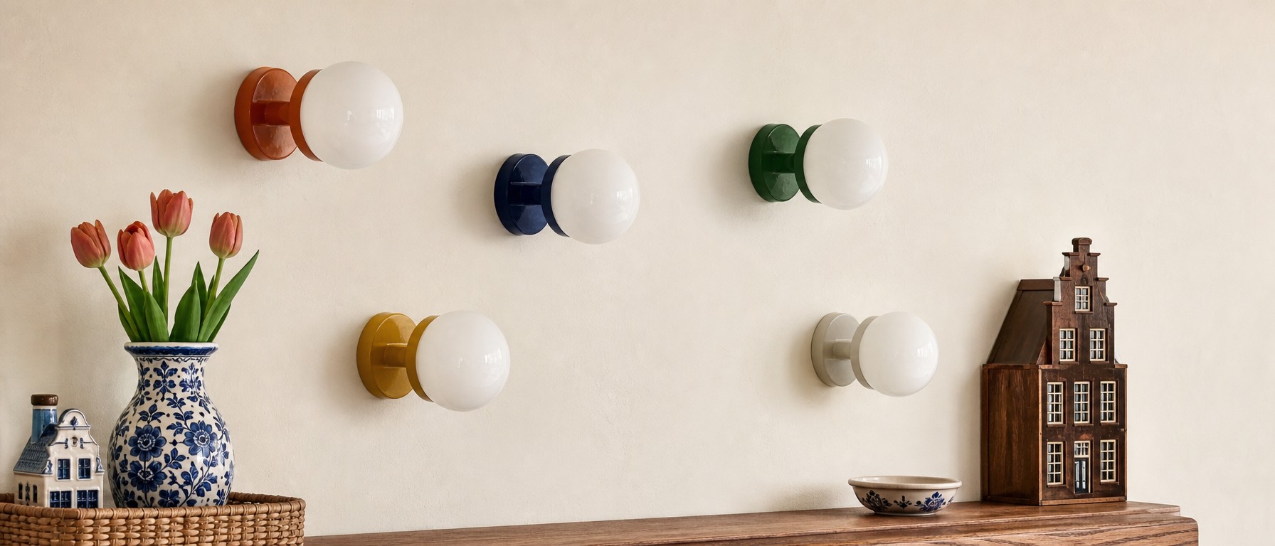 Nebulon keramische wandlamp