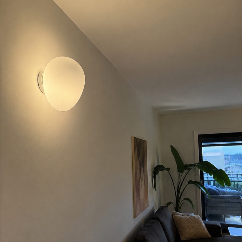 Stonea Pebble lamp in woonkamer fotorecensie