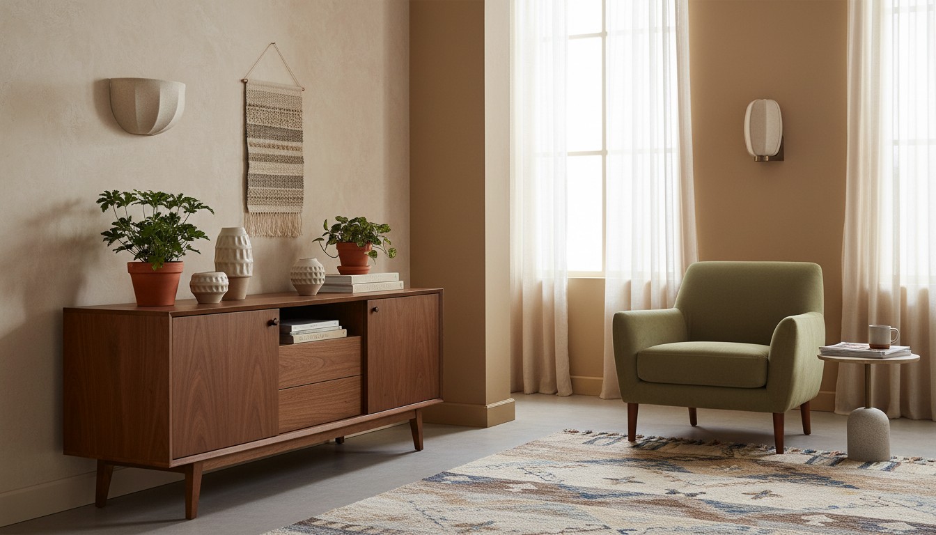 Interieur met de Loomis-serie wandlampen