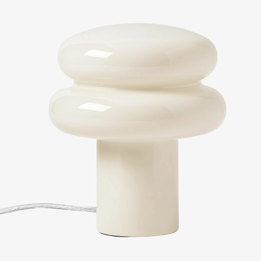 Witte opaalglazen lamp