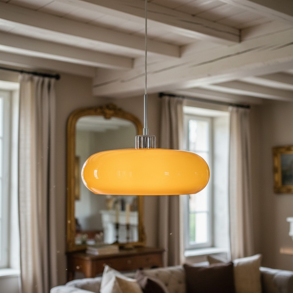 Hailie Bauhaus Pot Glass Pendant Light – Sleek Modern Lighting