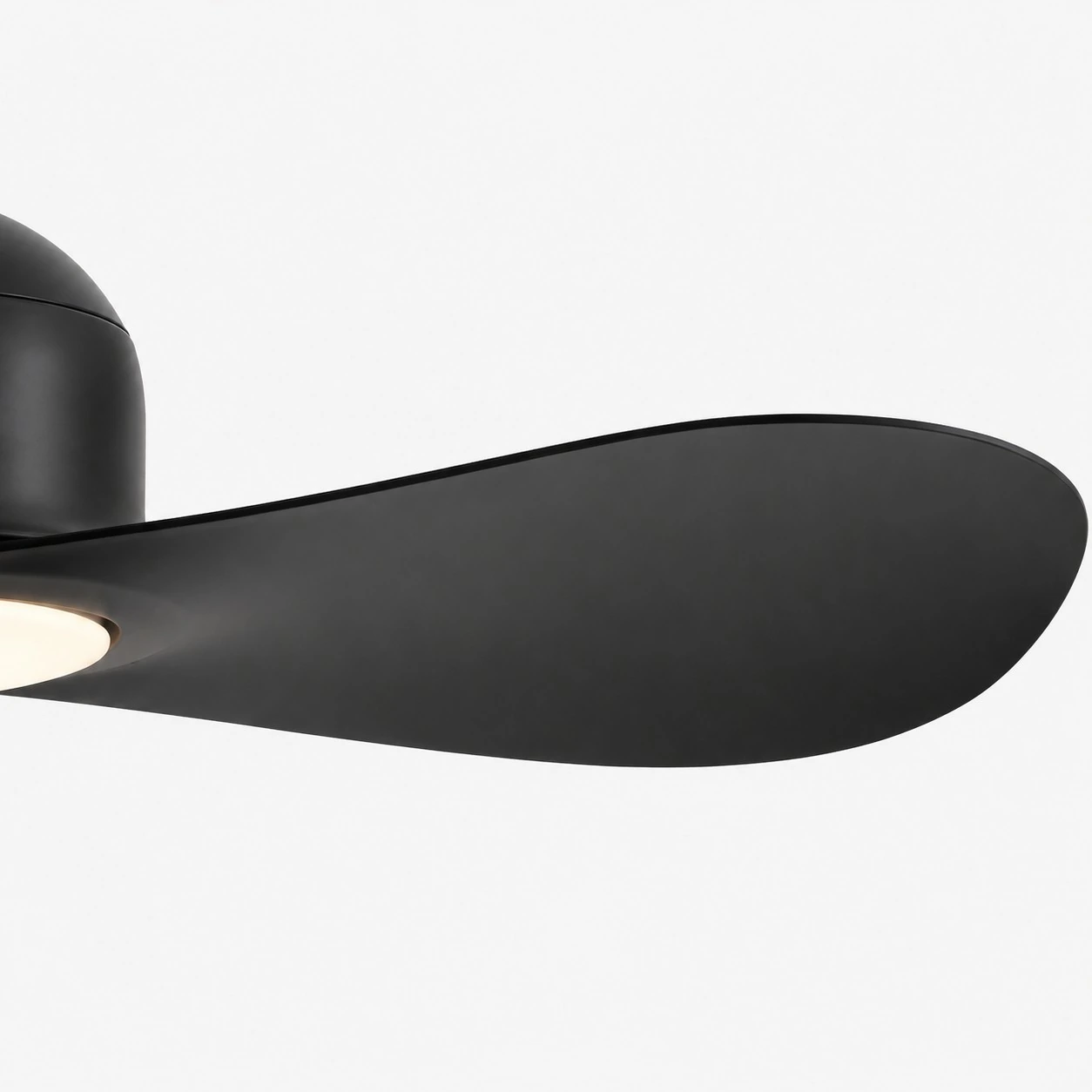 Ciling Fan Color Designer Two-Blade Ceiling Fan Light for Bedrooms and Dining Rooms