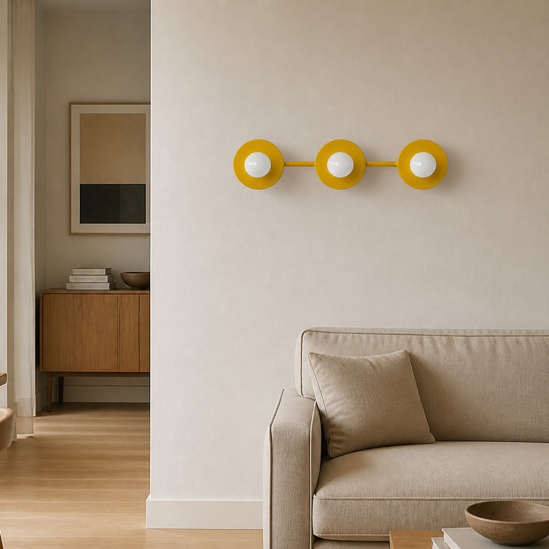 Radiro Globe light in a living room