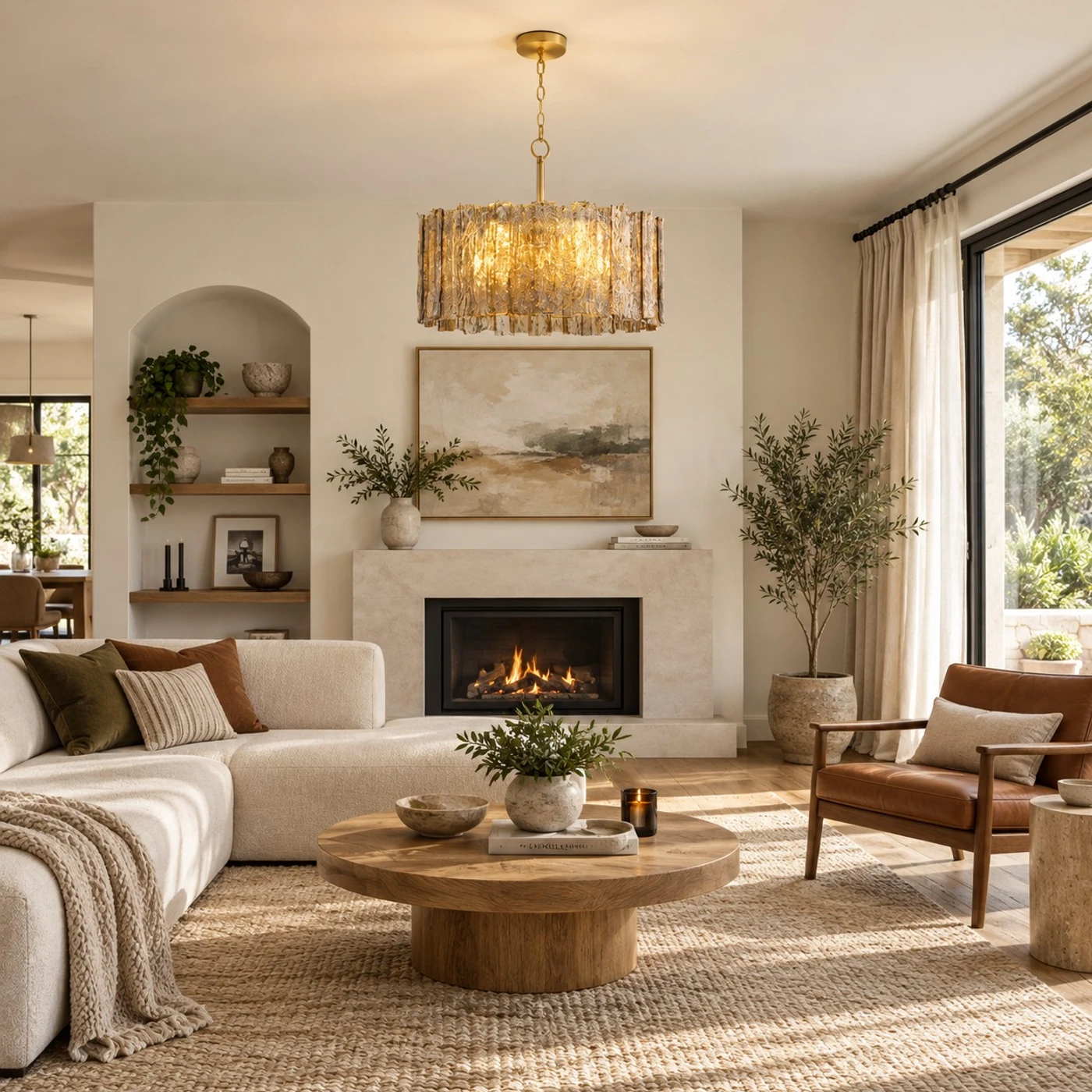 living room scene