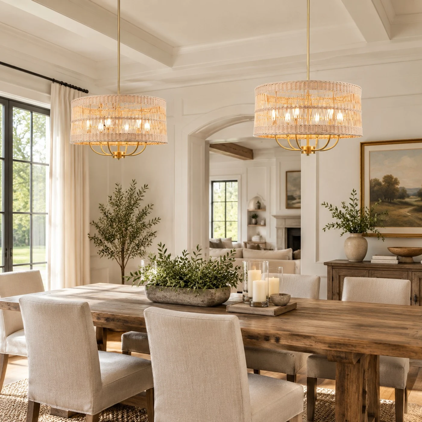 dining room scene