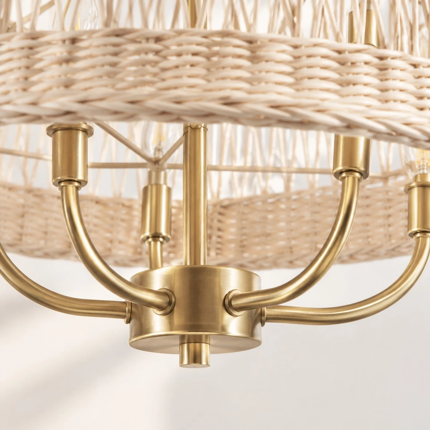 brass arm detail