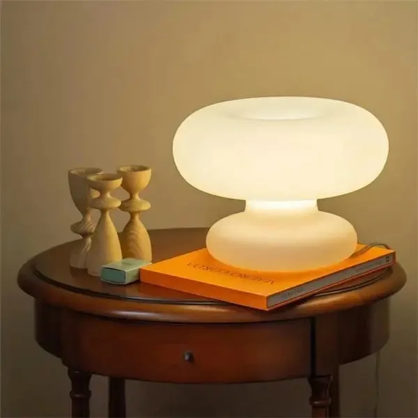Mushroom Donut Bauhaus Table Lamp S9
