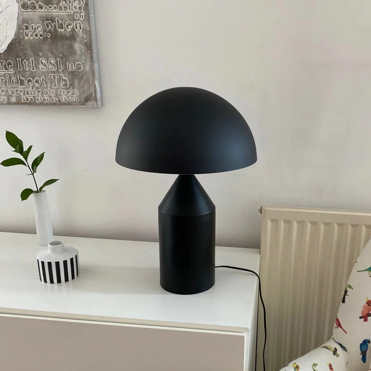 Atollo Mushroom Bedside Table Lamp