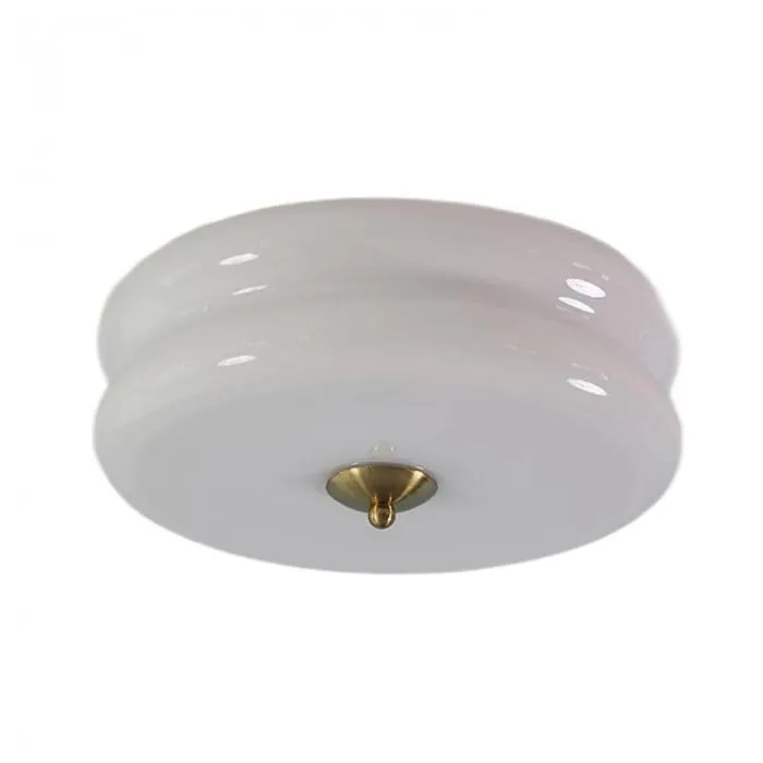 Art Deco Double Layer Disc Ceiling Light S34