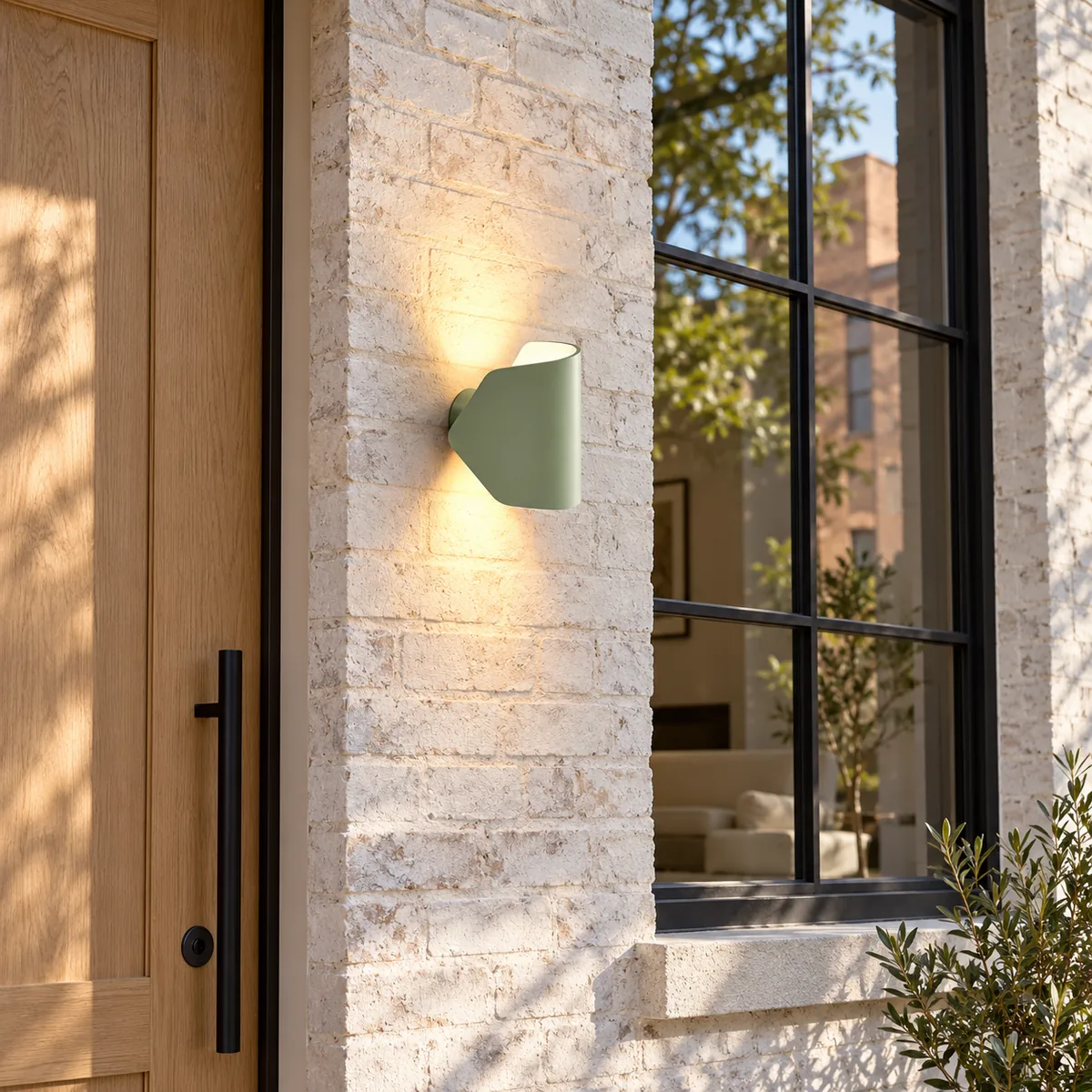 Exterior LED with a Turning Head