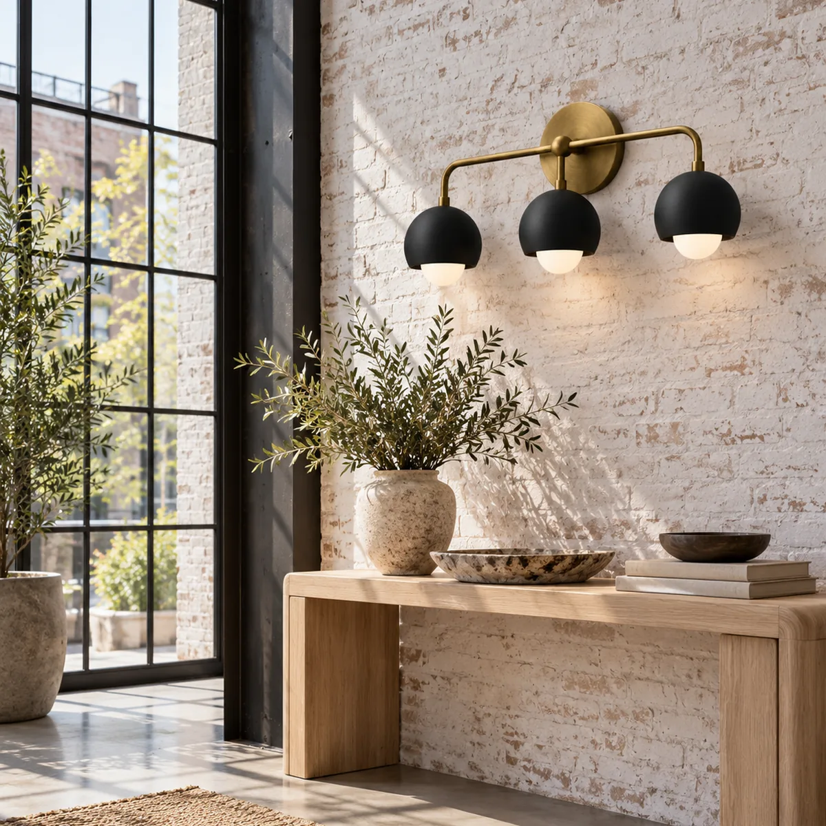Studio Vanity Bar with Three Shades