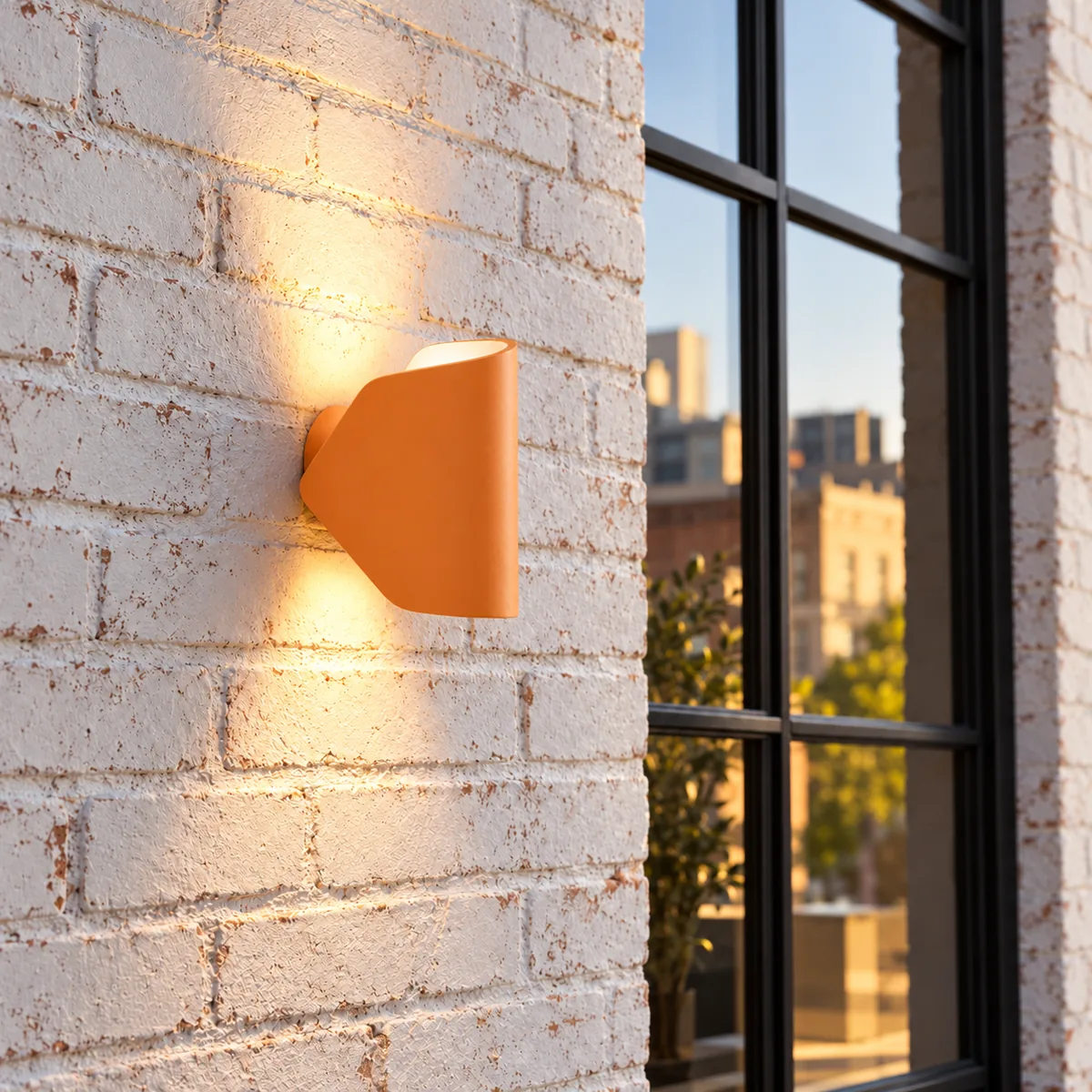 Exterior LED with a Turning Head
