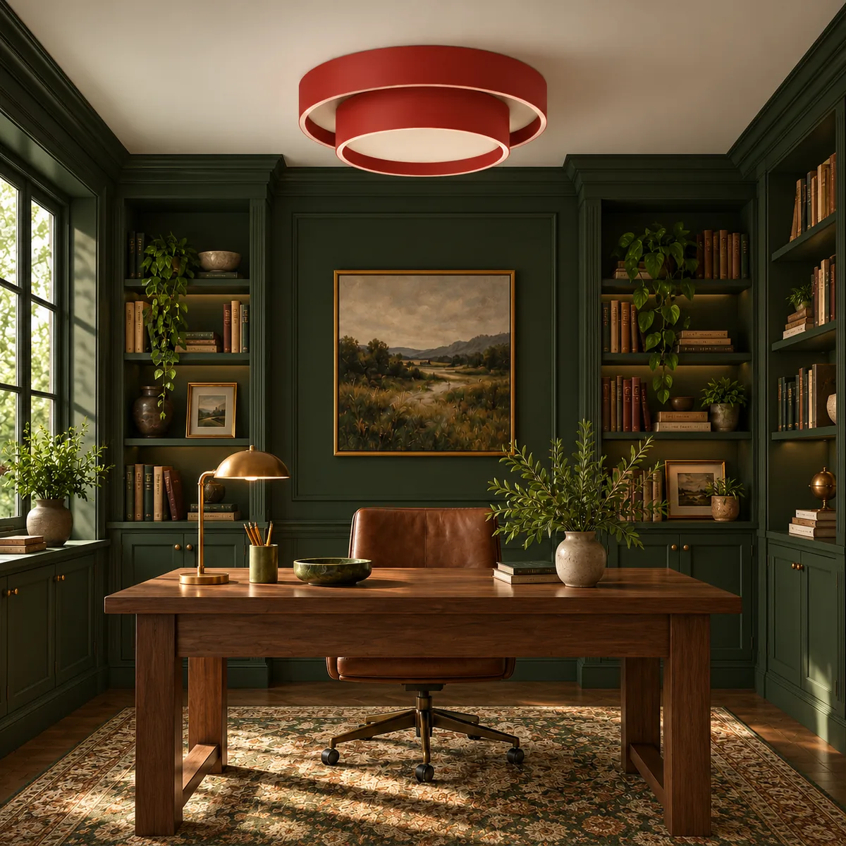 Studio Ceiling LED with a Two-Tier Profile