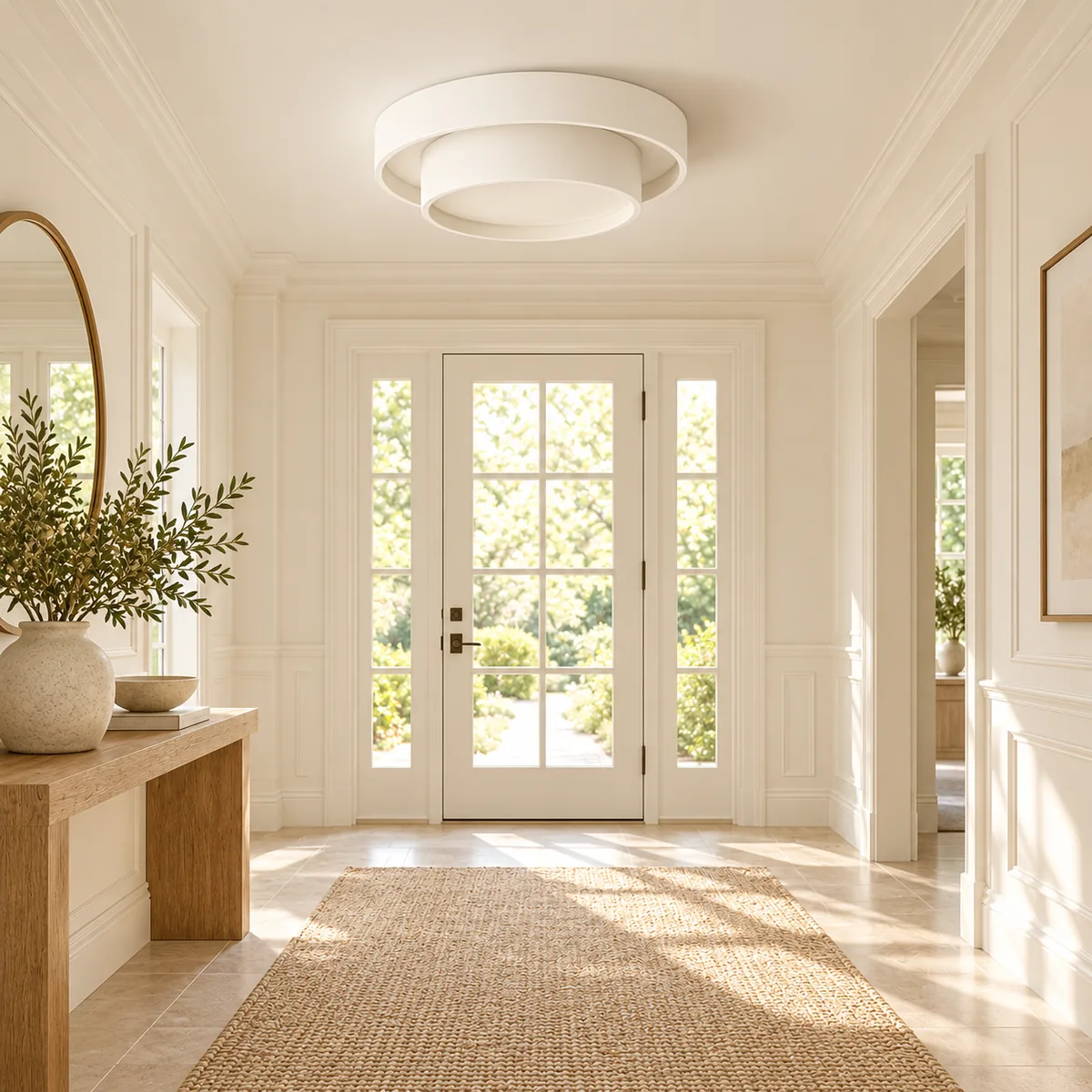 Studio Ceiling LED with a Two-Tier Profile